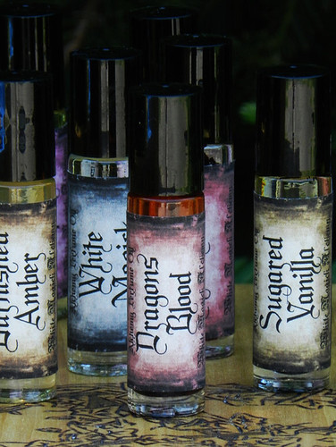 Dragons Blood . Alchemy Perfume Potion . Roll-On Perfume Oil