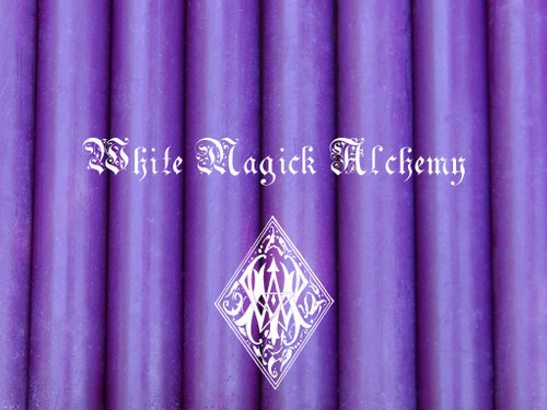 Purple Chime Candles