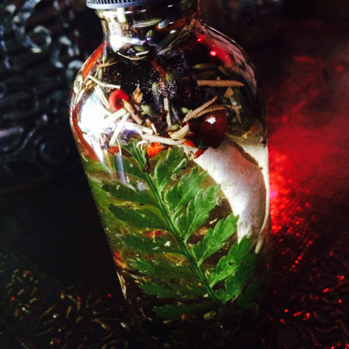 Custom Magic Potion Oil Blend Uniquely Blended for You with Alchemical Herbs, Crystals, Essential Oils
