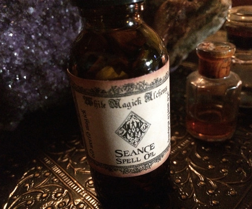 SEANCE Spell Oil . Otherworldly Ancestral Spirit Works, Summoning Spirits, Protection