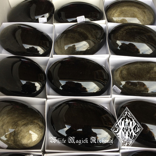 Also available in Black Obsidian Gemstone Gold Sheen