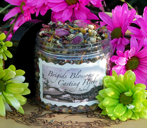 *Brigids Blossoms Alchemy Casting Herbs for Imbolc & Festival of Lights