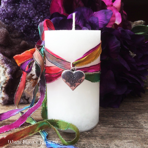 Happy Birthday Witch! Candle by White Magick Alchemy