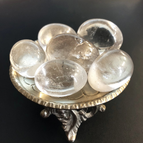 Quartz Gemstone Eggs for Ostara & Easter