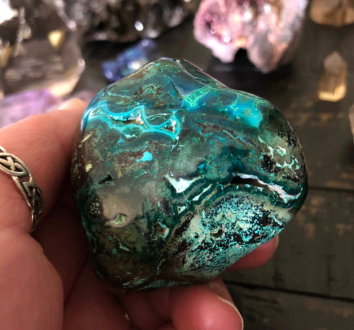 Gorgeous Chrysocolla and Malachite Specimen from my Personal Collection