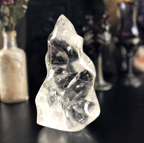 Amazing Large Quartz Gemstone Flame