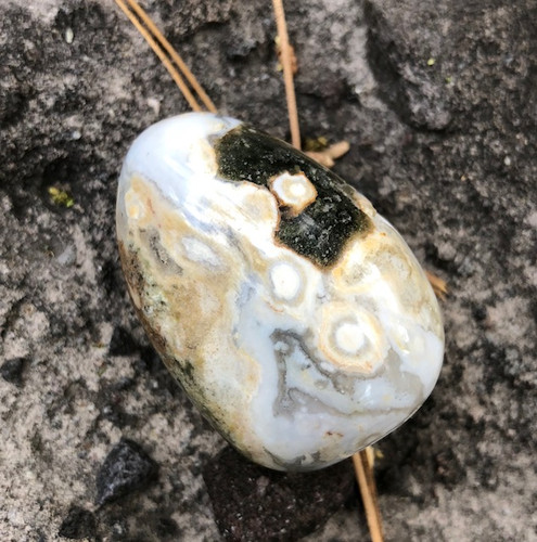 White Ocean Jasper