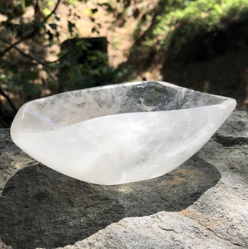 Gorgeous Amazing Large Crystal Quartz Offering Bowl