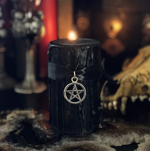 Original Witches Magick Candles for Sacred Ritual, Love, Money, Protection, Luck & Banishing