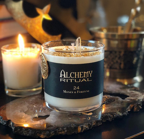 24 - Alchemy Ritual Candles for Money & Fortune