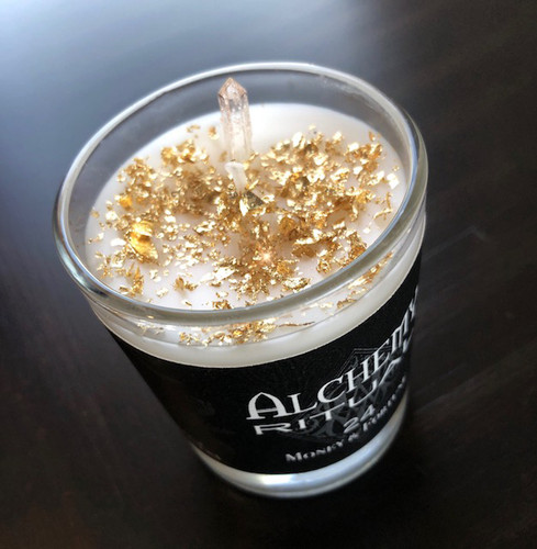 24 Petite - Alchemy Ritual Candles for Money & Fortune