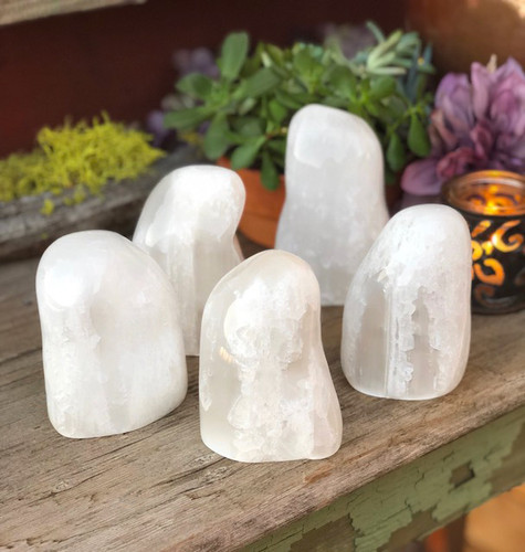 Selenite Free Forms for Clearing Negative Energy, Balancing Space & More