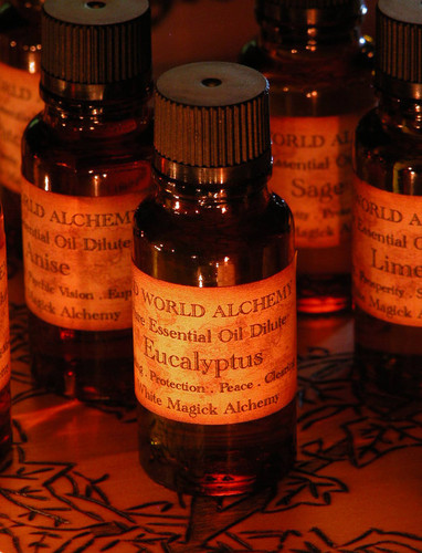 Eucalyptus Essential Oil . White Magick Alchemy Pure Essential Dilute . Healing, Protection, Peace, Meditation, Clearing, Banishing