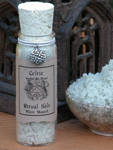 Celtic Ritual Salt . Organic . Celtic and Druid Workings, Spells, Ritual, Cleansing, Purification, Charging and Casting