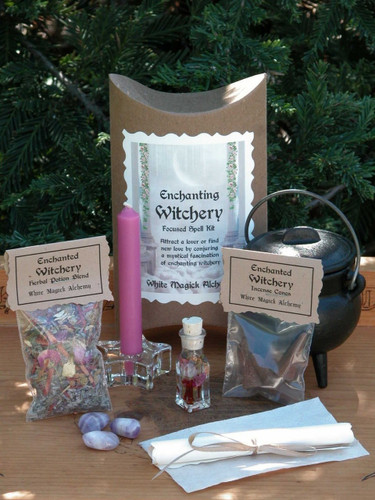 Enchanted Witchery Focused Spell Kit . Mystical Fascination, Find your Soul Mate, Attract Love