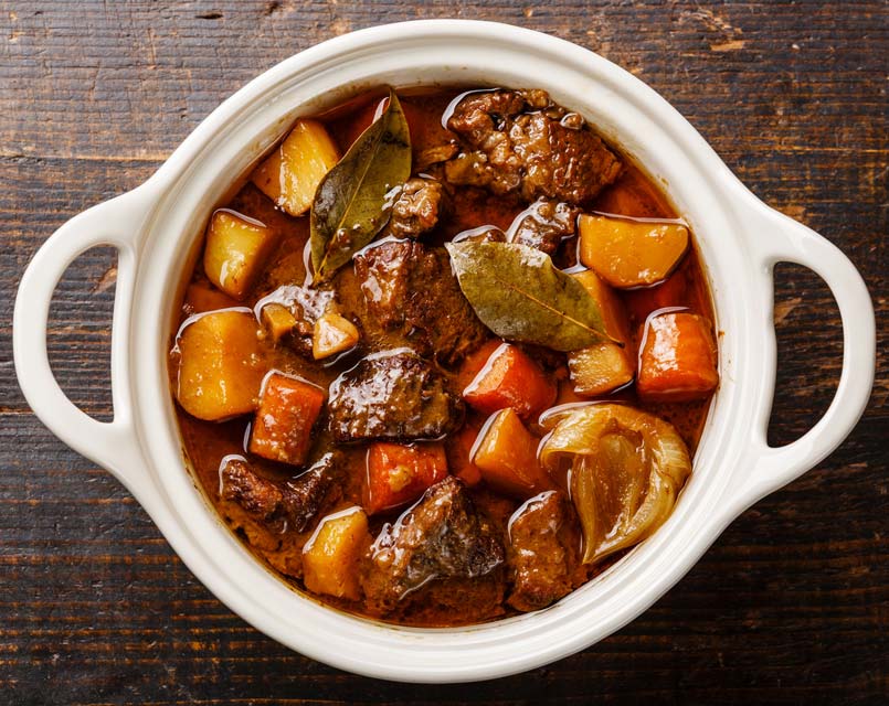 Making beef stew is easy and it’s a healthy meal.