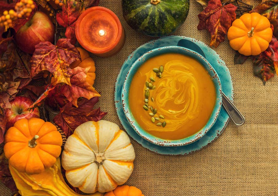 Learn how to make common autumn comfort foods healthier.