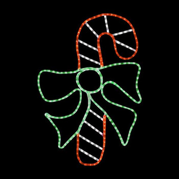 LED Candy Care with Bow Rope LIght Motif LED Candy Care with Bow Rope LIght Motif