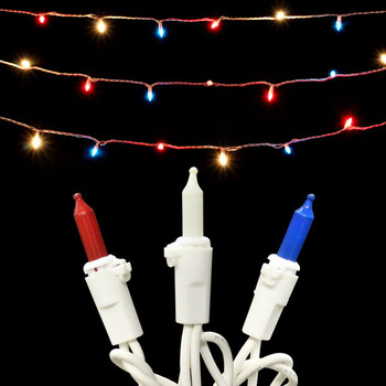 50L Red / White / Blue Mini Light Set 50L Red / White / Blue Mini Light Set