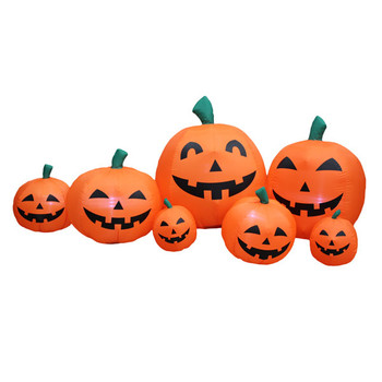 Halloween Pumpkin Family Inflatable yard Decoration Halloween Pumpkin Family Inflatable yard Decoration