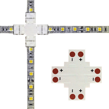 "X" Connector for Flexible SMD Strip Lighting - In use Photo "X" Connector for Flexible SMD Strip Lighting - In use Photo