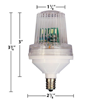 SMD Compact C7 Tower Strobe - Clear SMD Compact C7 Tower Strobe - Clear