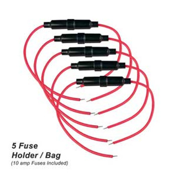 Inline Fuse Holder - Sold in Bags of 5pc Inline Fuse Holder - Sold in Bags of 5pc