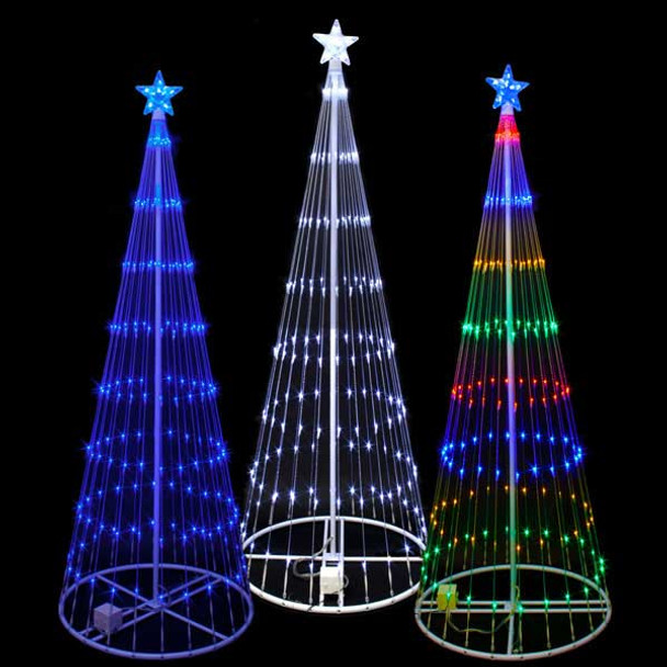 12 foot 3d led showmotion cone shape mini lighttree novelty lights inc review