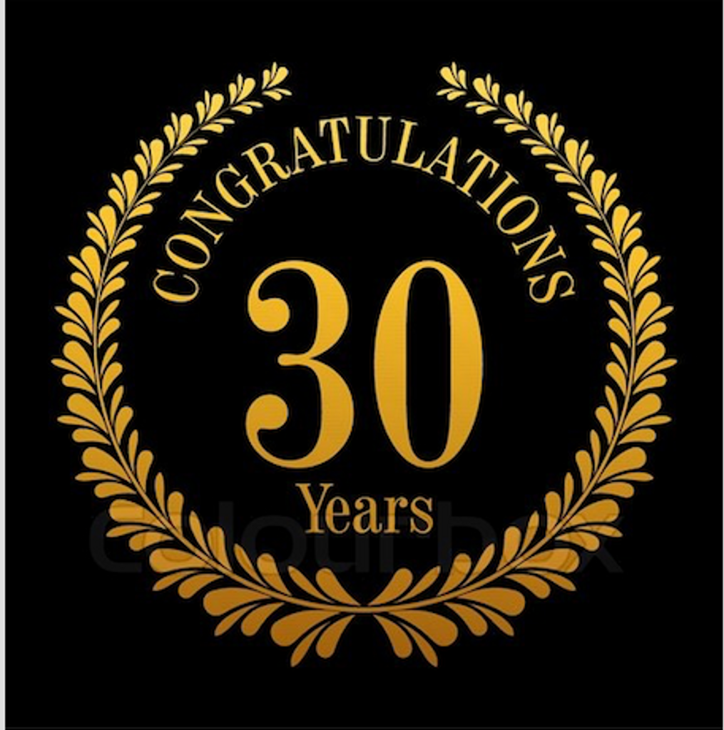 Thank you for 30 years!!!