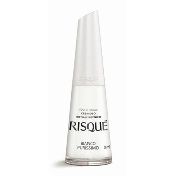 Risque Esmalte Branco Puríssimo Risque Esmalte Branco Puríssimo