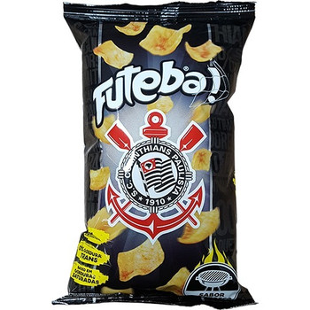Salgadinho Futeba Sabor Churrasco Corinthians - 40g Salgadinho Futeba Sabor Churrasco Corinthians - 40g