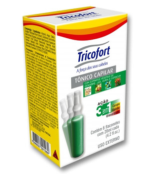 Capillary Tonic - Tricofort (6 units of 20ml) Capillary Tonic - Tricofort (6 units of 20ml)
