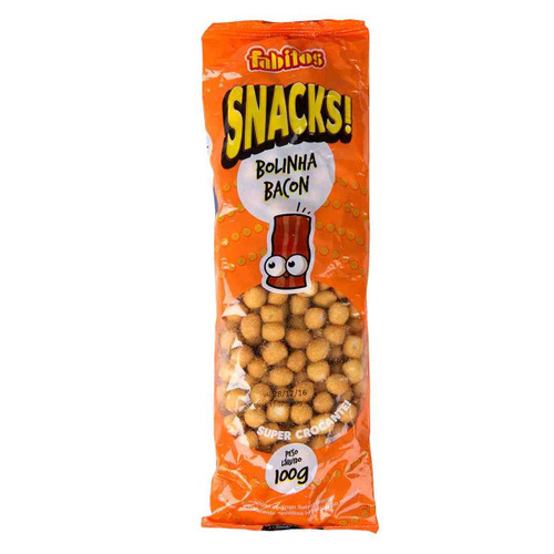Fabitos Snacks Bolinha Bacon - 100g
