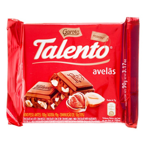Talento Garoto Avelãs - 90g