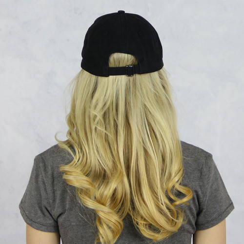 Alpha Phi Dad Baseball Hat in Black Back
