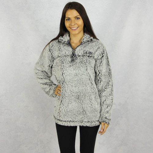 Alpha Phi Sherpa in Gray