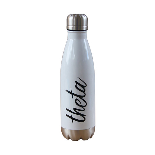 Kappa Alpha Theta Insulated White Water Bottle
