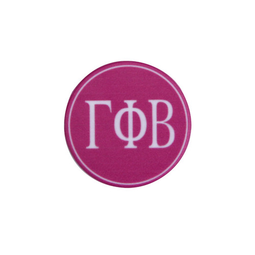 Gamma Phi Beta Phone Grip in Hot Pink Top