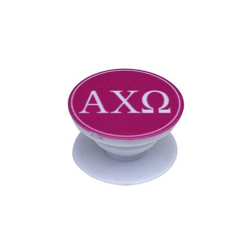 Alpha Chi Omega Phone Grip in Hot Pink