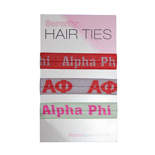 Alpha Phi Hair Ties