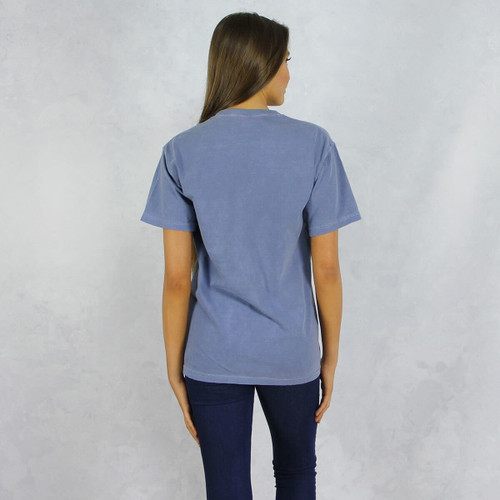 Kappa Kappa Gamma Comfort Colors Pocket T-Shirt Back