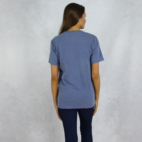 Gamma Phi Beta Comfort Colors Pocket T-Shirt Back