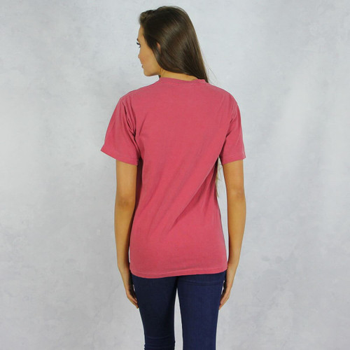 Delta Gamma Comfort Colors Pocket T-Shirt back
