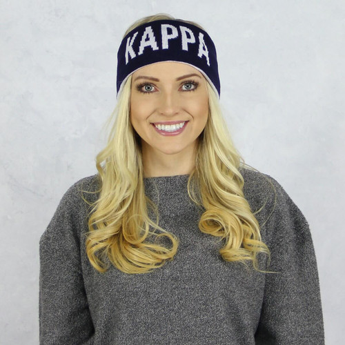 Kappa Kappa Gamma Reversible Headband and Ear Warmer