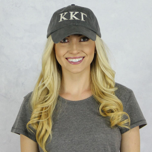 Kappa Kappa Gamma Baseball Hat in Gray
