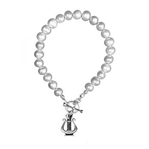 Alpha Chi Omega Pearl Bracelet