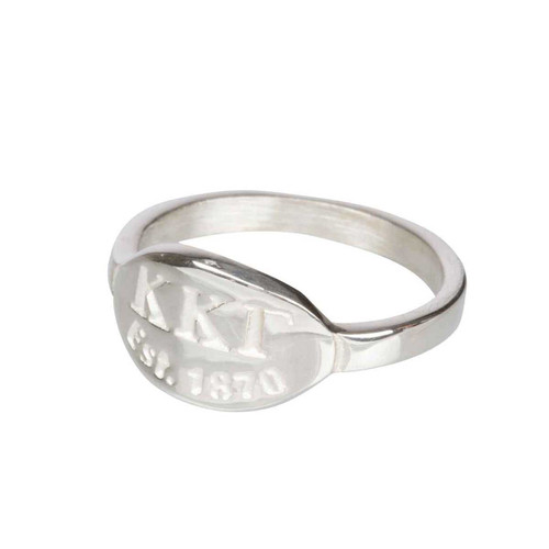 Kappa Kappa Gamma Silver Ring