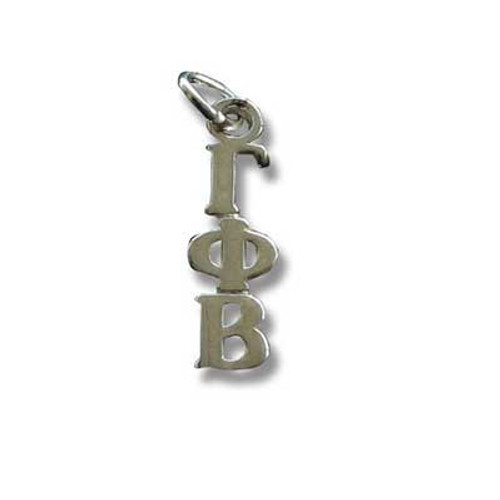 Gamma Phi Beta Silver Lavalier