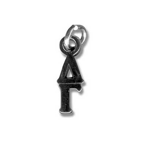 Delta Gamma Silver Lavalier