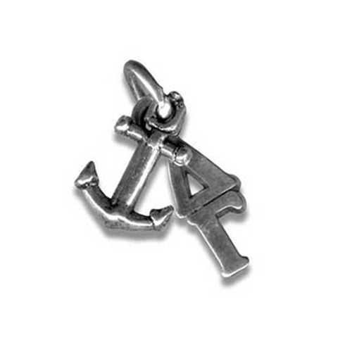 Delta Gamma Lavalier With Greek letters and Anchor